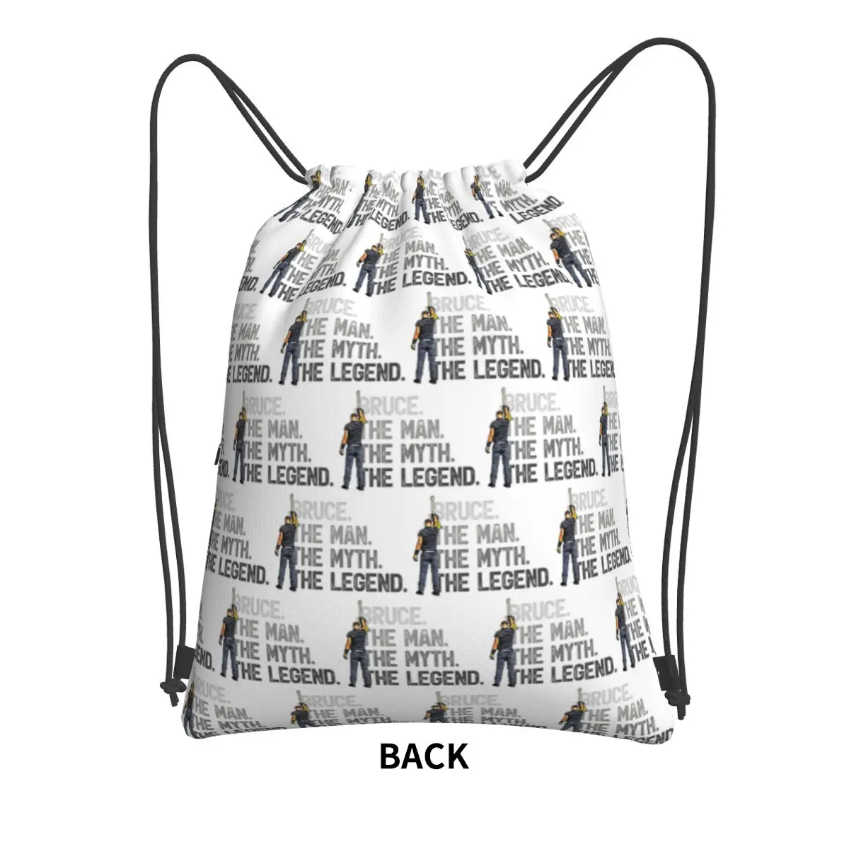 Bruce Springsteen Backpacks Multi-function Drawstring Bags Sports Bag Book Bags for Man Woman Students