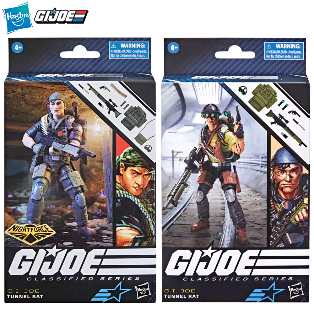 

[Special-Offer] Hasbro G.I. Joe Classified Series Tunnel Rat 15cm Original Anime Action Soldier Figure Model Collection Toys