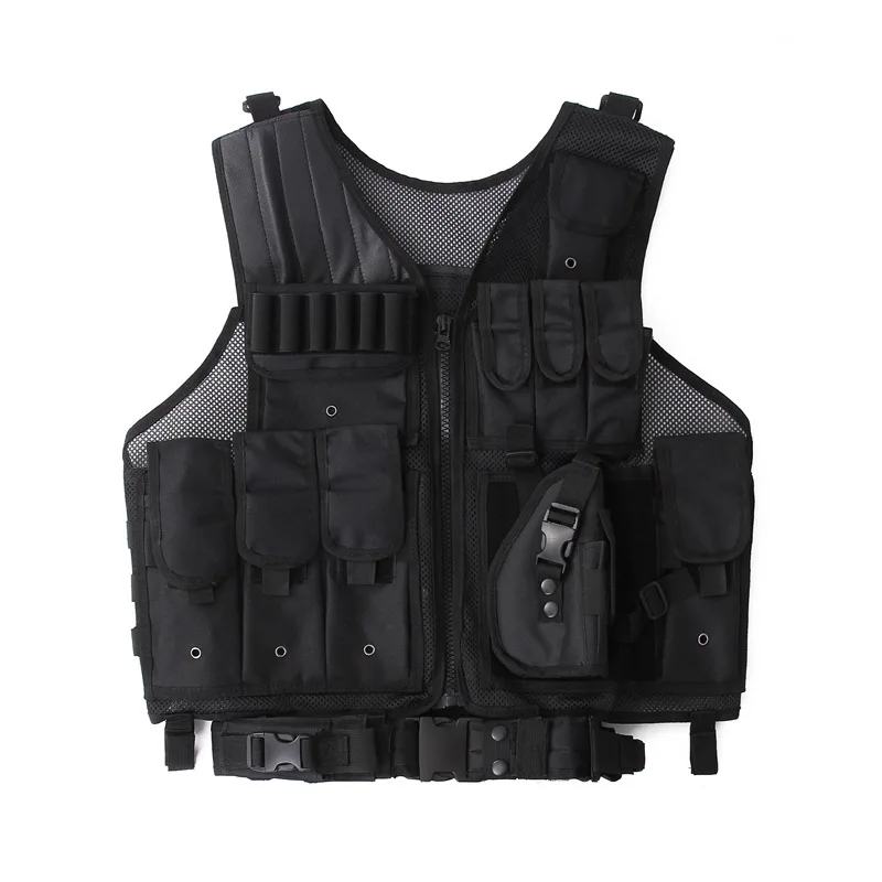 tactical-vest-mesh-vest-amphibious-multi-functional-real-life-cs-outdoor-equipment-stab-resistant-combat-gear