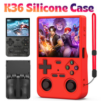 Multicolor K36 Case Silicone protective cover Skin-friendly feel For K36 handheld game console soft shell KINHANK Accessories