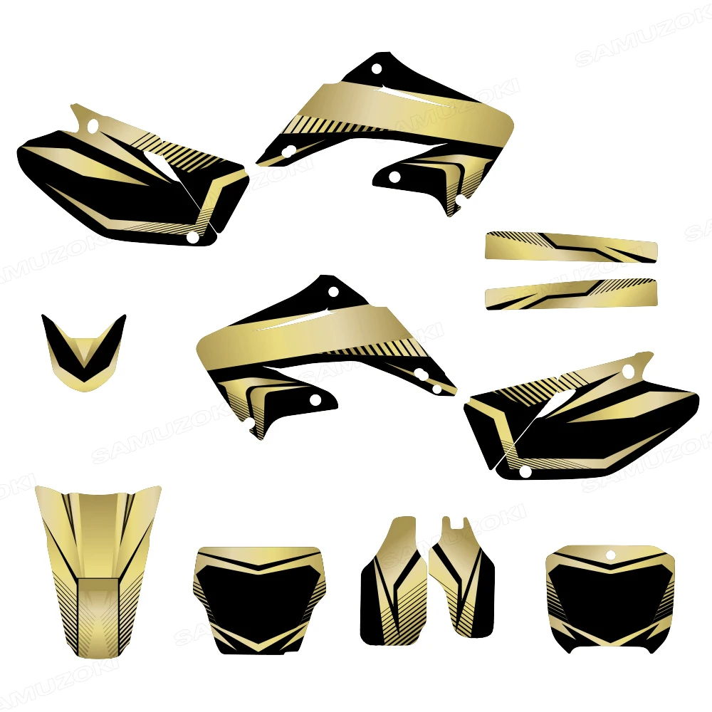 Motocross Stickers Full Graphics Decals Deco Kits Fit for HONDA CR125 CR250 CR 125 250 2002 - 2012 2011