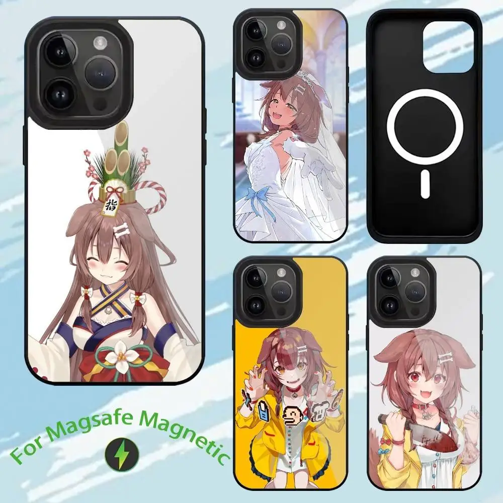 

I-Inugami K-Korone Phone Case For iPhone 17,16,15,14,13,12,11,Plus,Pro,Max Magsafe Magnetic Wireless Charging