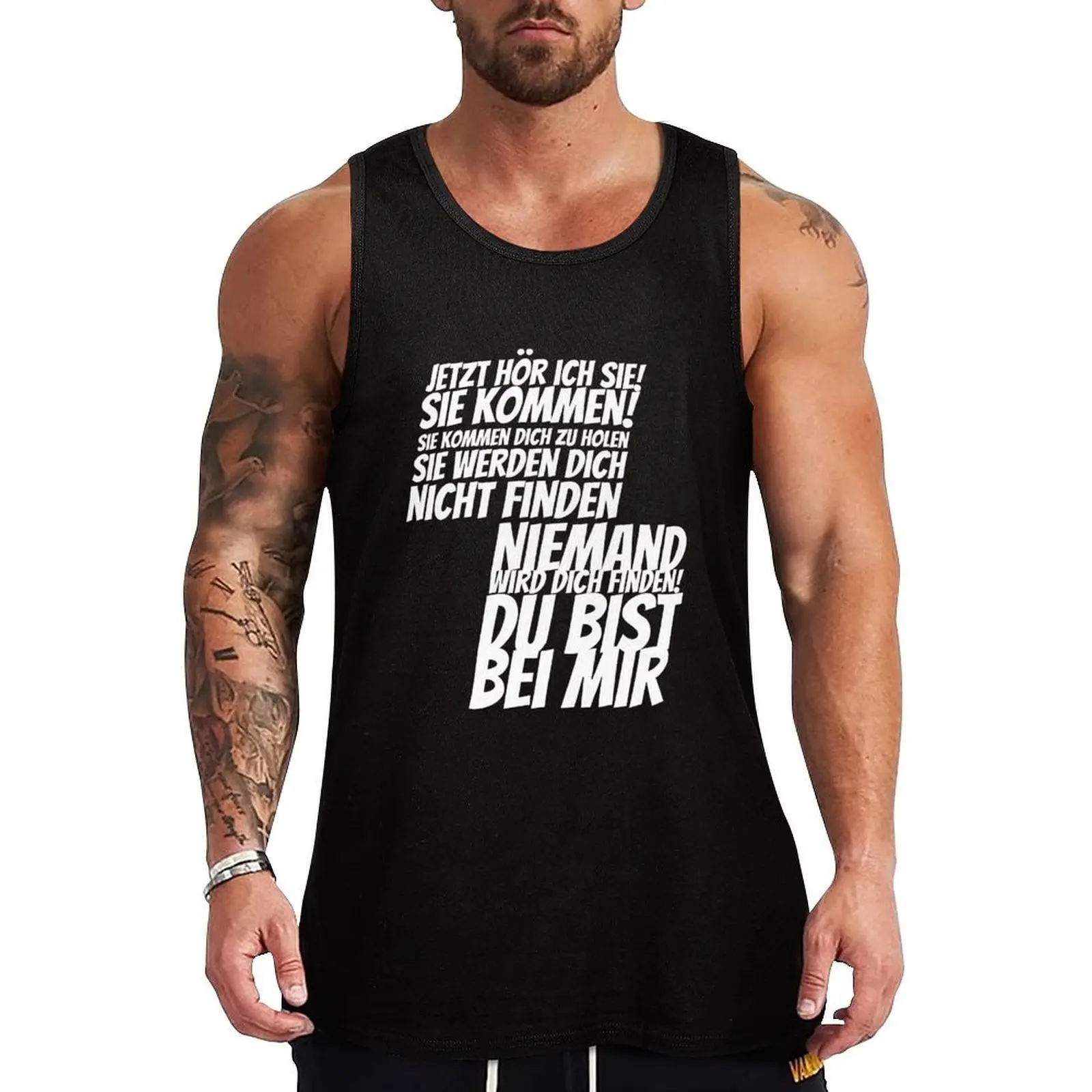 

Jeanny Tank Top sports suits Body man Muscle fit