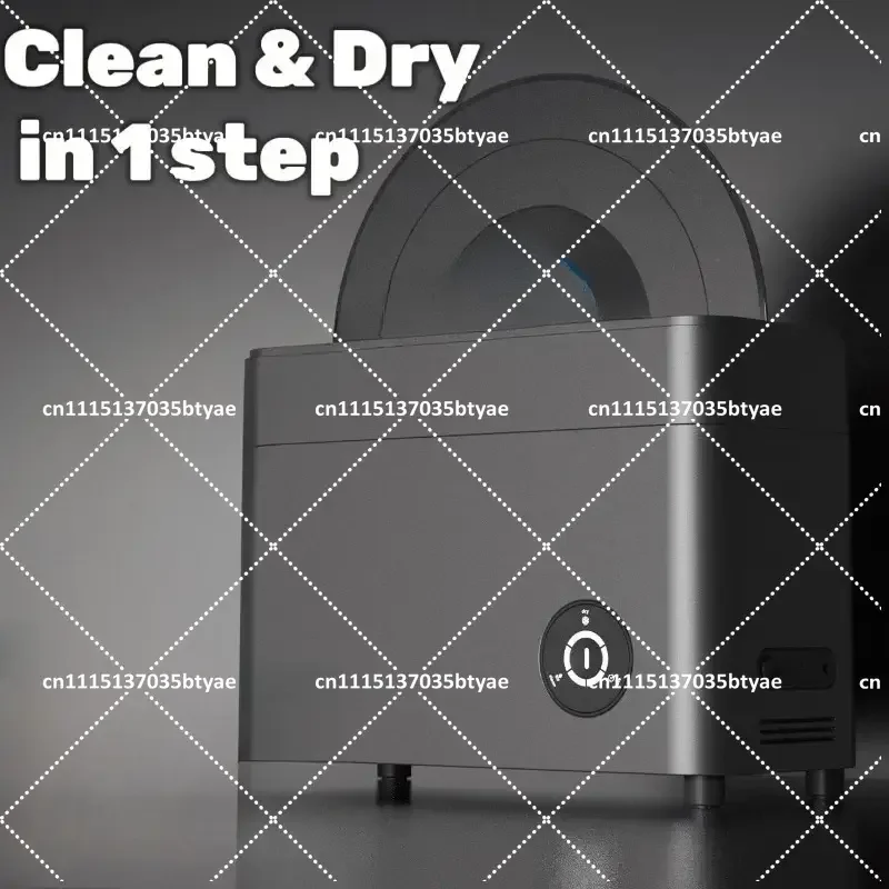 Ultrasonic Vinyl Record Cleaner, Household Automatic Cleaning Air Dry Cleaner