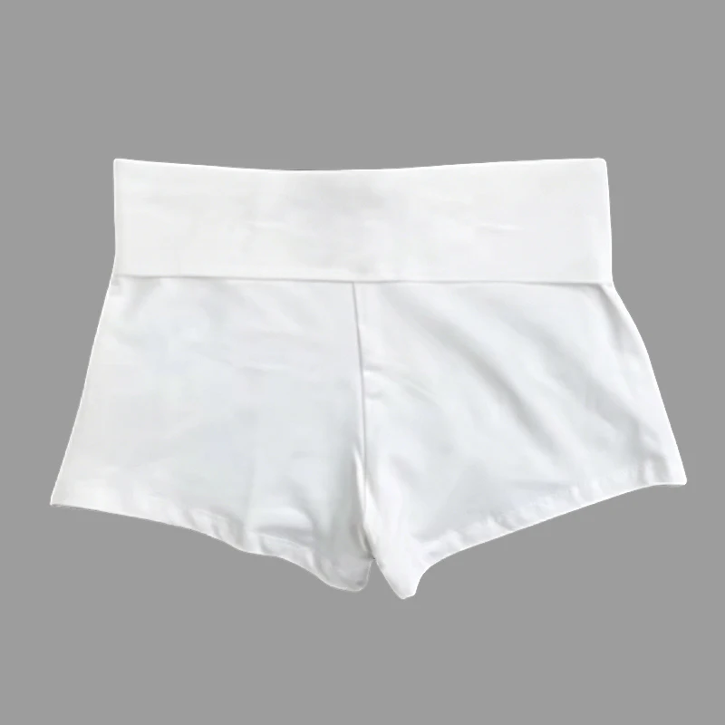 Koreanische Y2K Einfache Alltags-Vielseitige Damen-Shorts im Amerikanischen Stil, Schwarz, Slim Fit, Sexy, Einfach, Alltags-Vielseitig – Detail 3