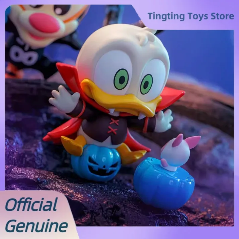 ของแท้ใหม่ ดิสนีย์ ปัมพ์กินปาร์ตี้ ซีรีส์ คอสบี บลายด์บ็อกซ์ สติทช์ โดนัลด์ดั๊ก โมเดลฟิกเกอร์จิ๋ว ของเล่น กล่องสุ่ม ของขวัญฮาโลวีน