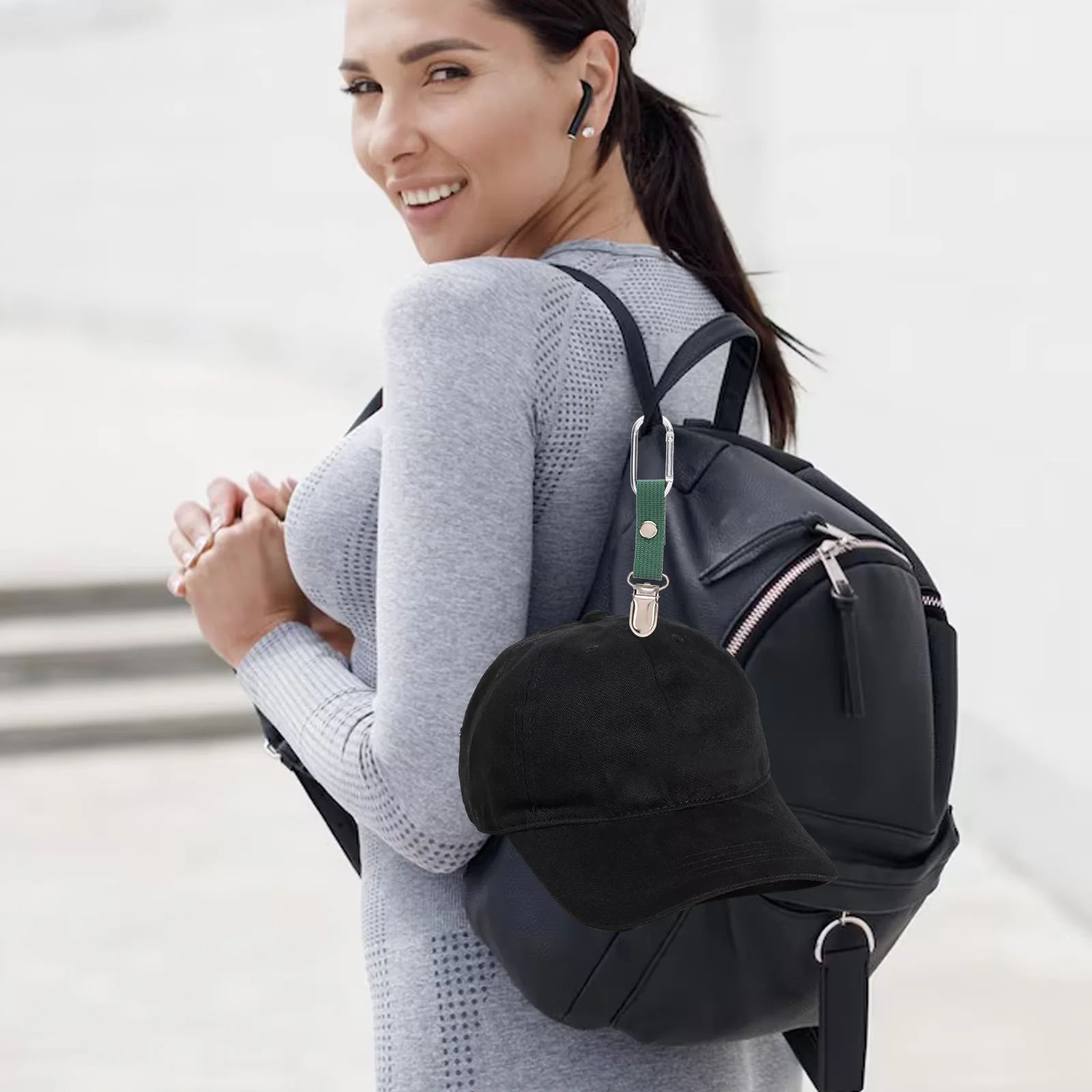 

3pcs Clips For Travel Canvas Hat Clip Holder For Backpacks Handbags Outdoor Lightweight Storage Organizer Straw