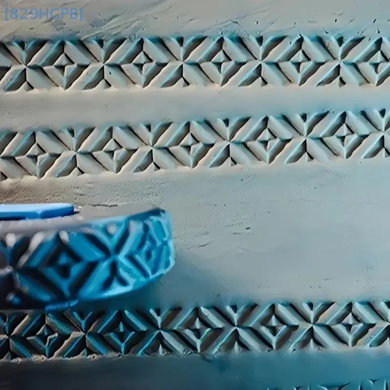 

Egyptian-Inspired Relief Rolling Tool Clay Texture Wheel Clay Stamp Roller Pottery Making Tools DIY Handcrafts, Arts & Crafts