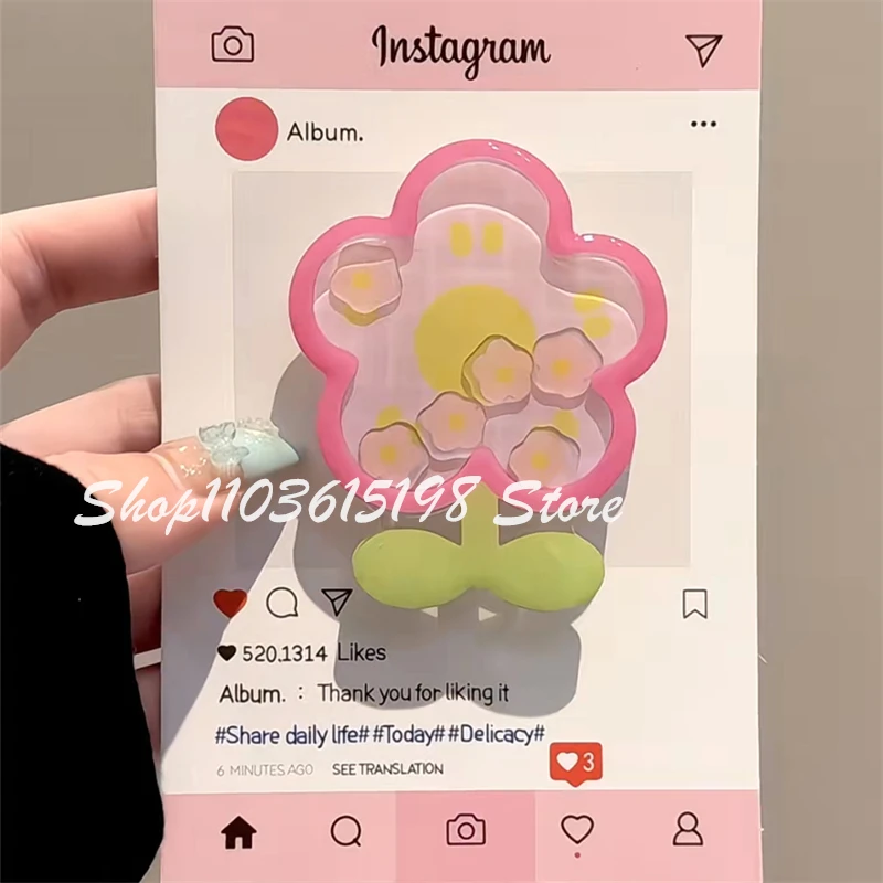 

Корейский мультяшный милый зыбучий песок цветок Griptok кронштейн для iPhone Samsung универсальные аксессуары для телефонов держатель для телефона ручка Tok подставка