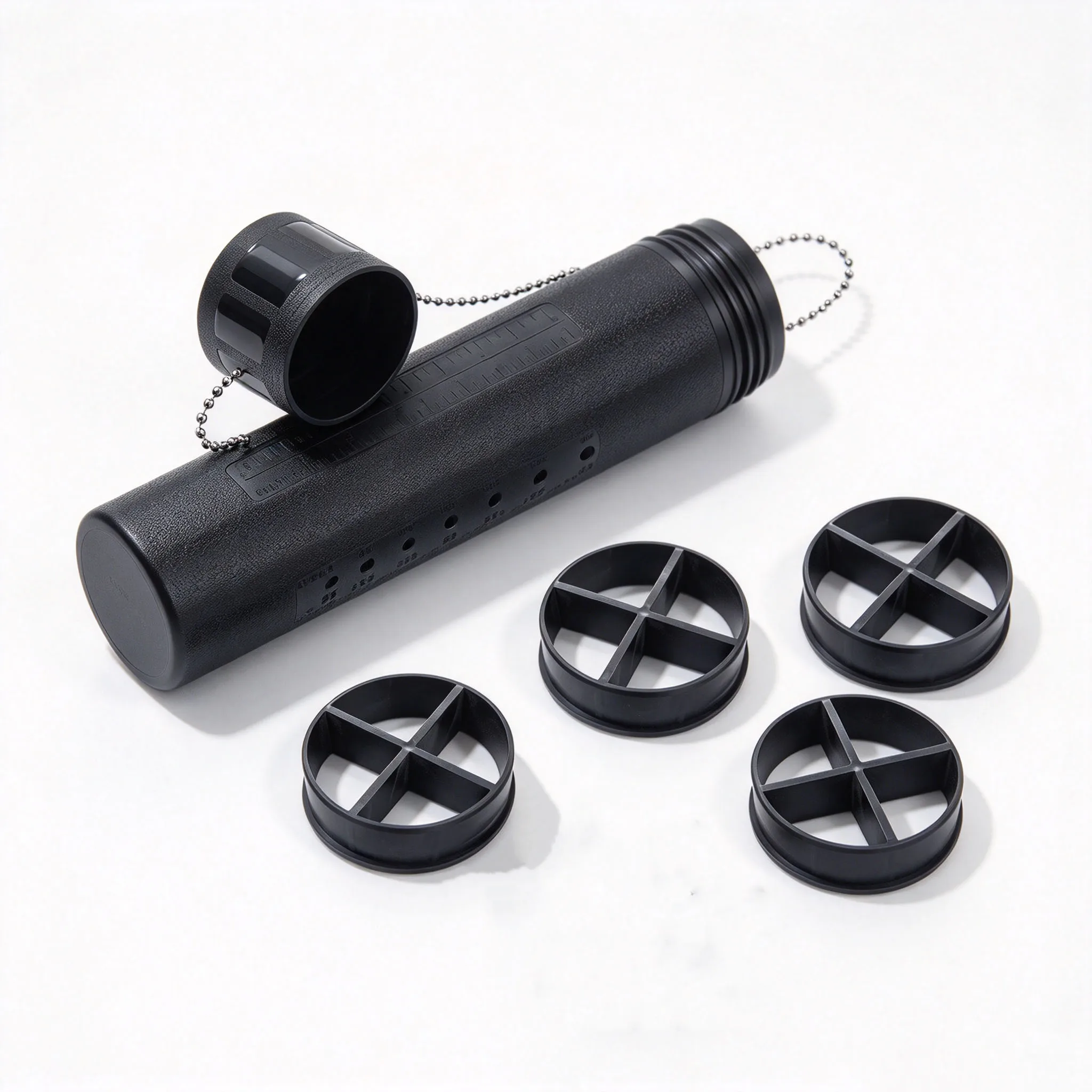 Welding Rod Storage Tube For MMA Electrodes 4.5kg Capacity Dry Protection Case With Carry Clip And Size Indicator