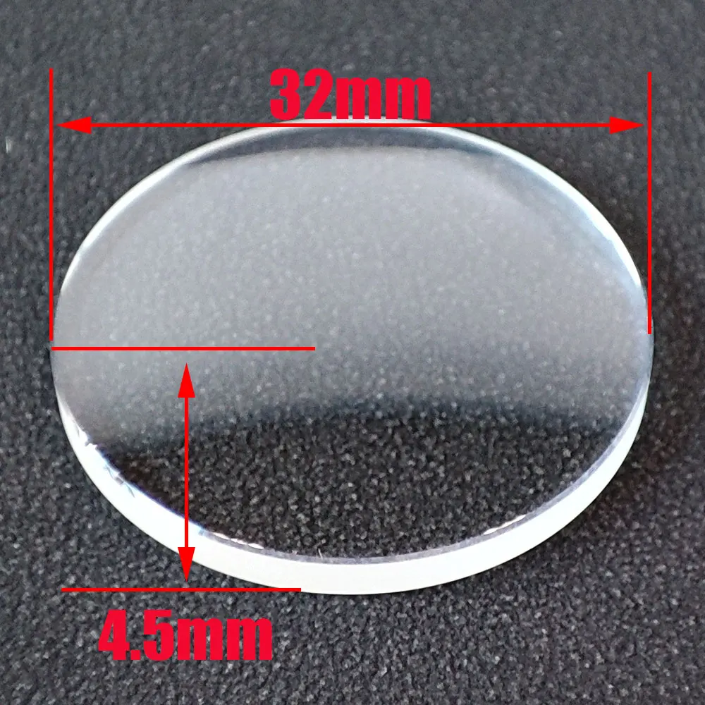 Sapphire GLASS 32mm*4.5mm Double Domed For SRP777 SRPC25 SRPC91 SRPA21 SRPD23 SNA411P1 SRPB51 SUN019 SUN023 SNA225
