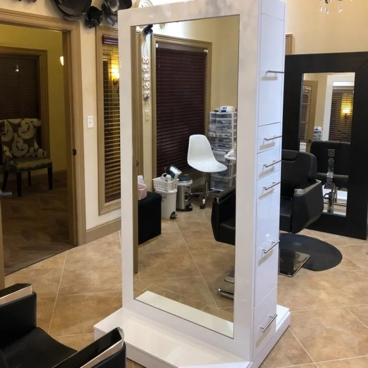 3 Mirrors Set, LED Full Length Hair Salon Mirror, Modern Design, Stylish Home Decor, Wall Mounted Vanity Mirror