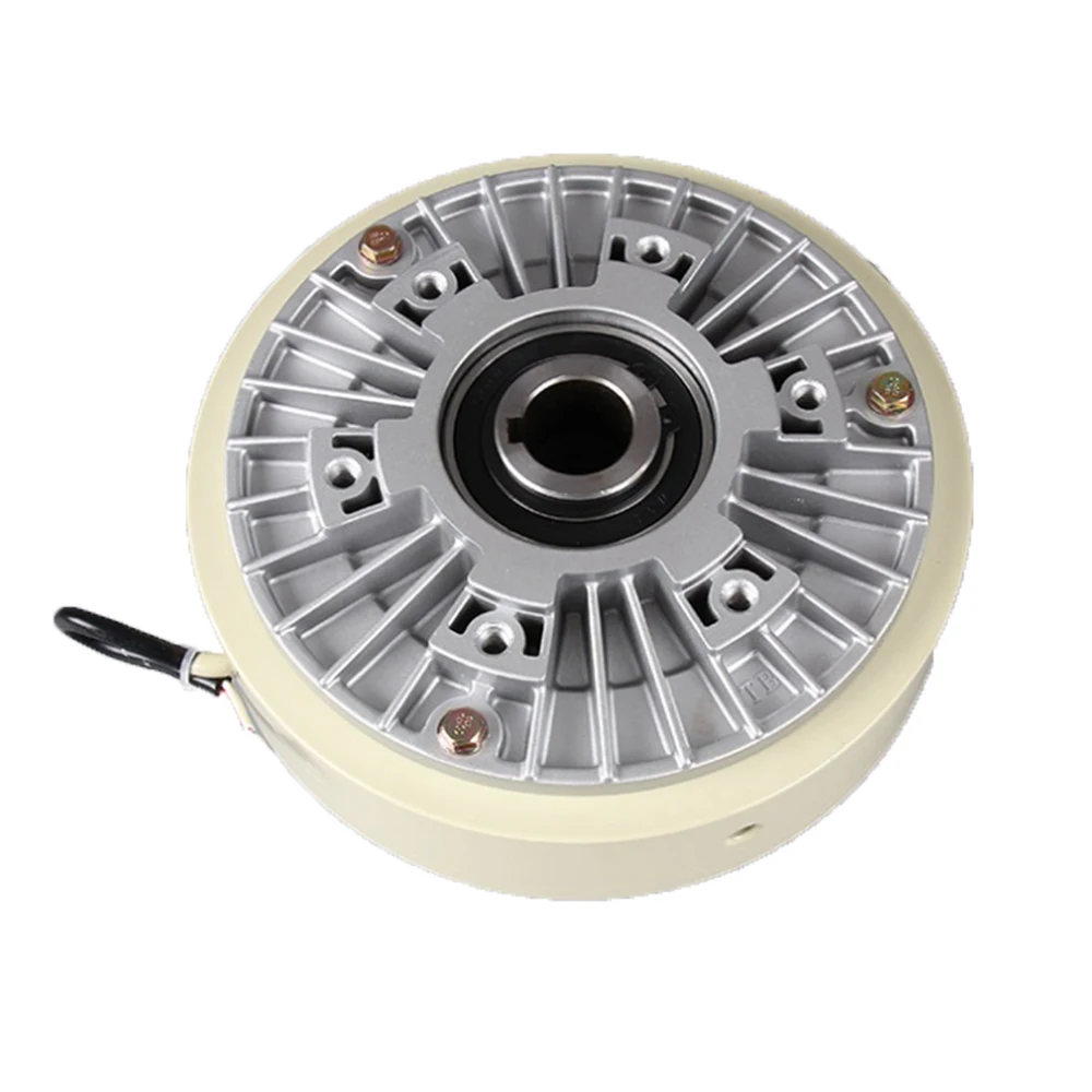 Magnetic Powder Brake Hollow Shaft 12Nm 1.2kg DC 24V 20mm 1000RPM Unwind For Tension Control Continuous Sliding Simulated Load