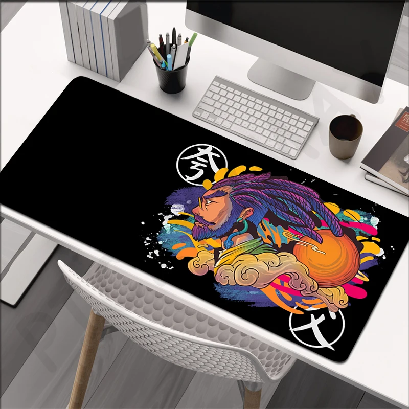 Large Gaming Mousepads Chinese Mythology Mouse Pad Computer Mousepad Mouse Mat 90x40cm Desk Pads For PC Keyboard Mats Table Rug