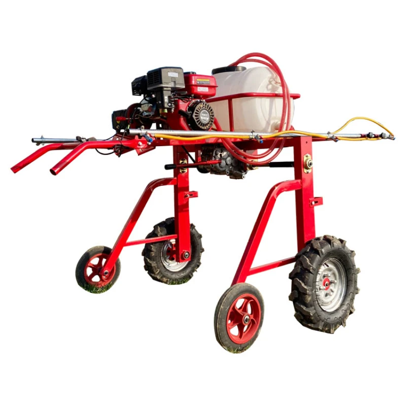 

Walking four-wheel sprayer for wheat lawn self-propelled agricultural high-pressure sprayer