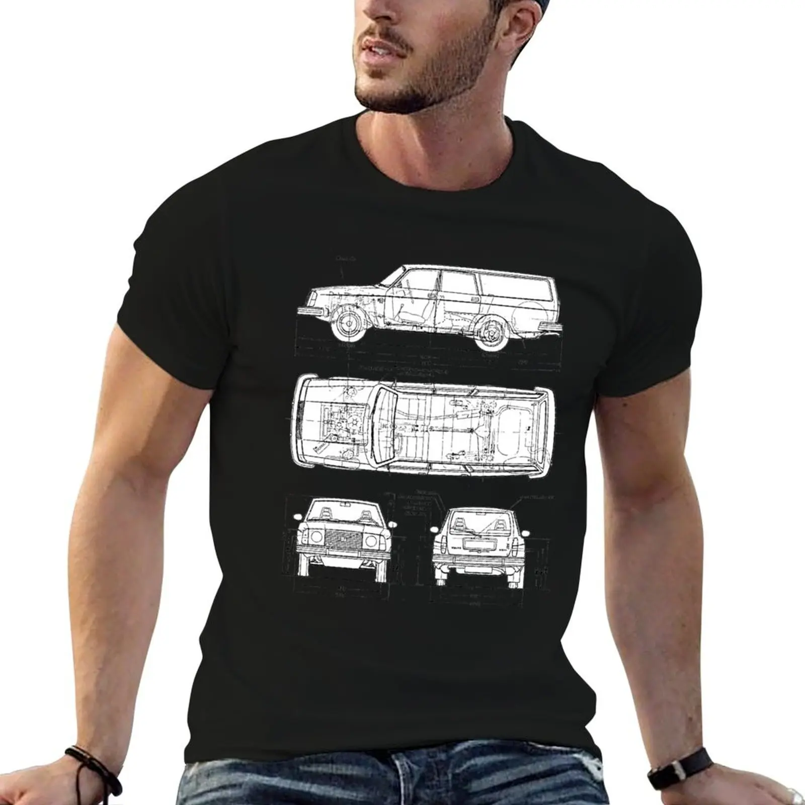 245 ROAD TEST T-Shirt Summer Fashion Casual Tee Shirt