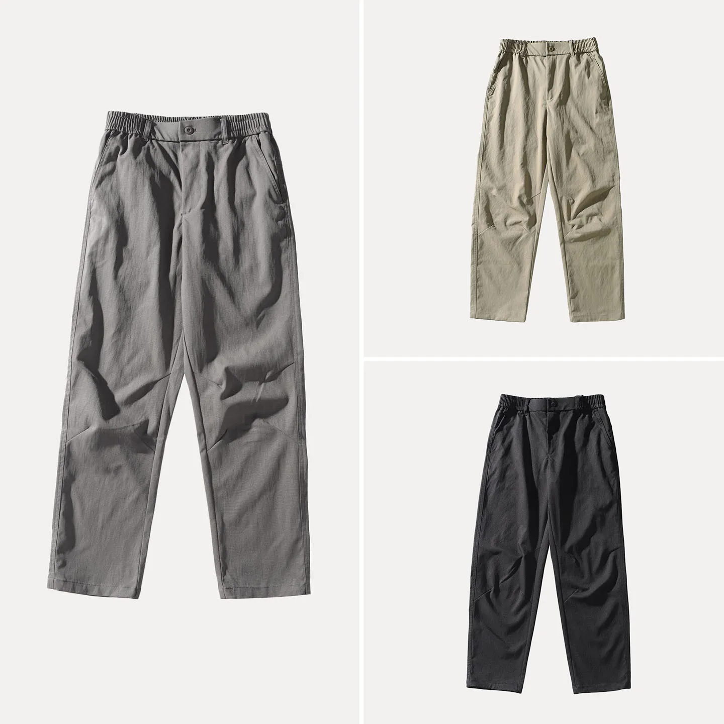 

Модные прямые повседневные брюки, мужские универсальные длинные брюки осень 2024, удобная рабочая одежда, повседневная одежда