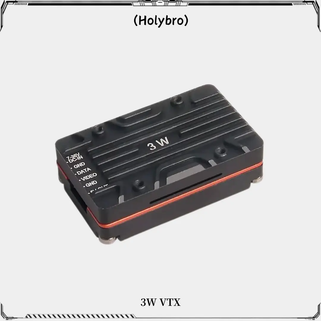 

HolyBro Atlatl HV 5,8G 3 Вт VTX с 5 полосами 37 каналов передачи, переключаемый PIT, 25 МВт, 3000 МВт для FPV дальнего действия