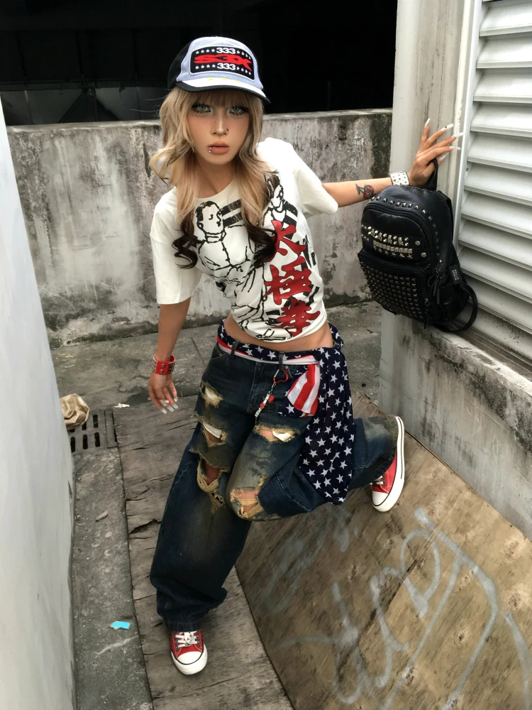American Retro Original Punk Motorcycle Style Women's Bag, Personalized Niche Metal Rivet Decoration Backpacks For Women Trendy