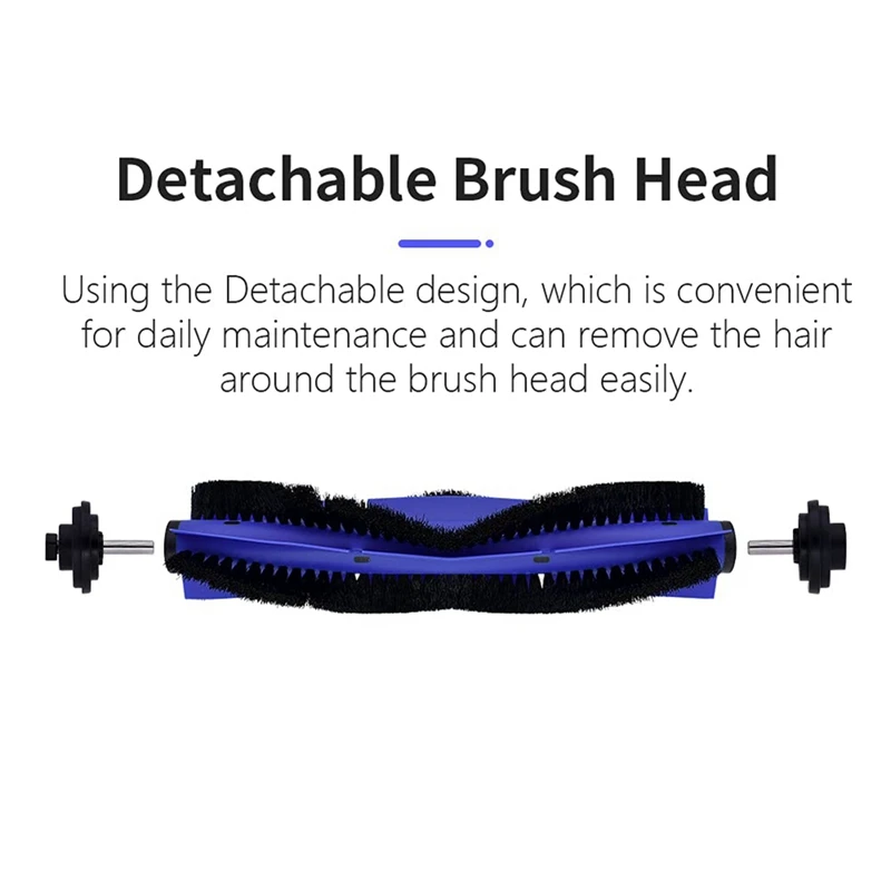 مكنسة كهربائية روبوت بفلتر HEPA ، فرشاة رئيسية وجانبية ، قطع غيار ، ملحقات ، متوافقة مع Eufy L70