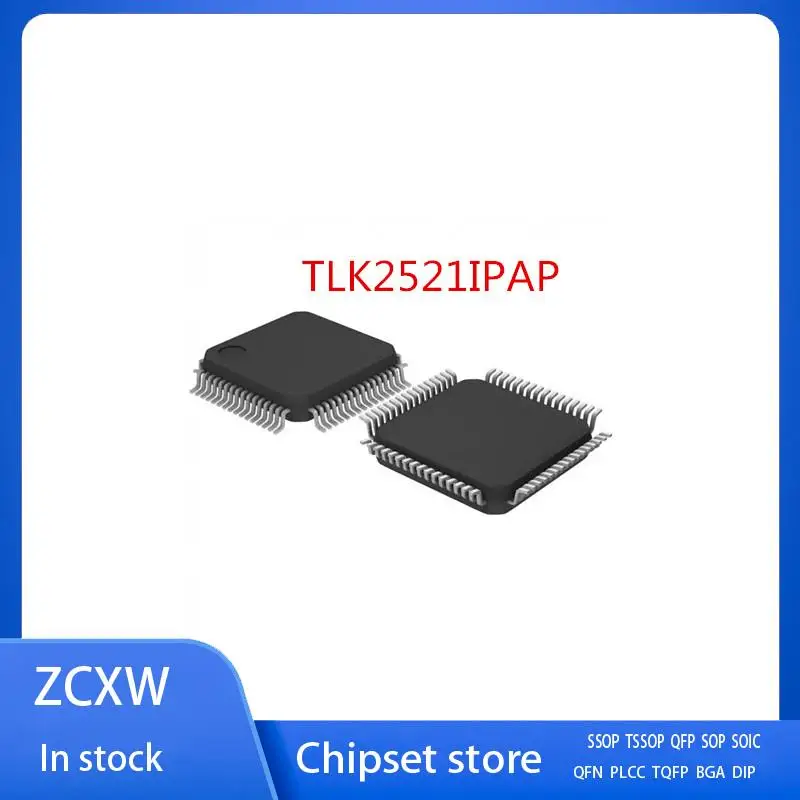 

2 шт./лот новый TLK2521IPAP TLK2521 LQFP-64