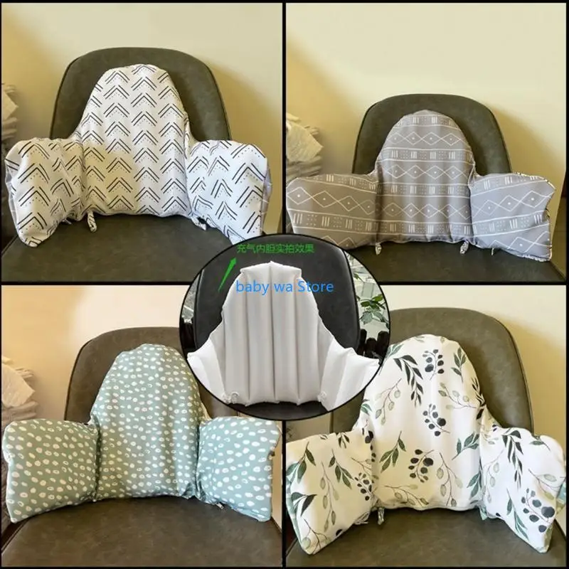 Sarung Bantal Cetak Esensial Bayi Sarung Bantal Katun Poliester Sarung Bantal Kursi Pengganti Sarung Bantal Anak 4XBD