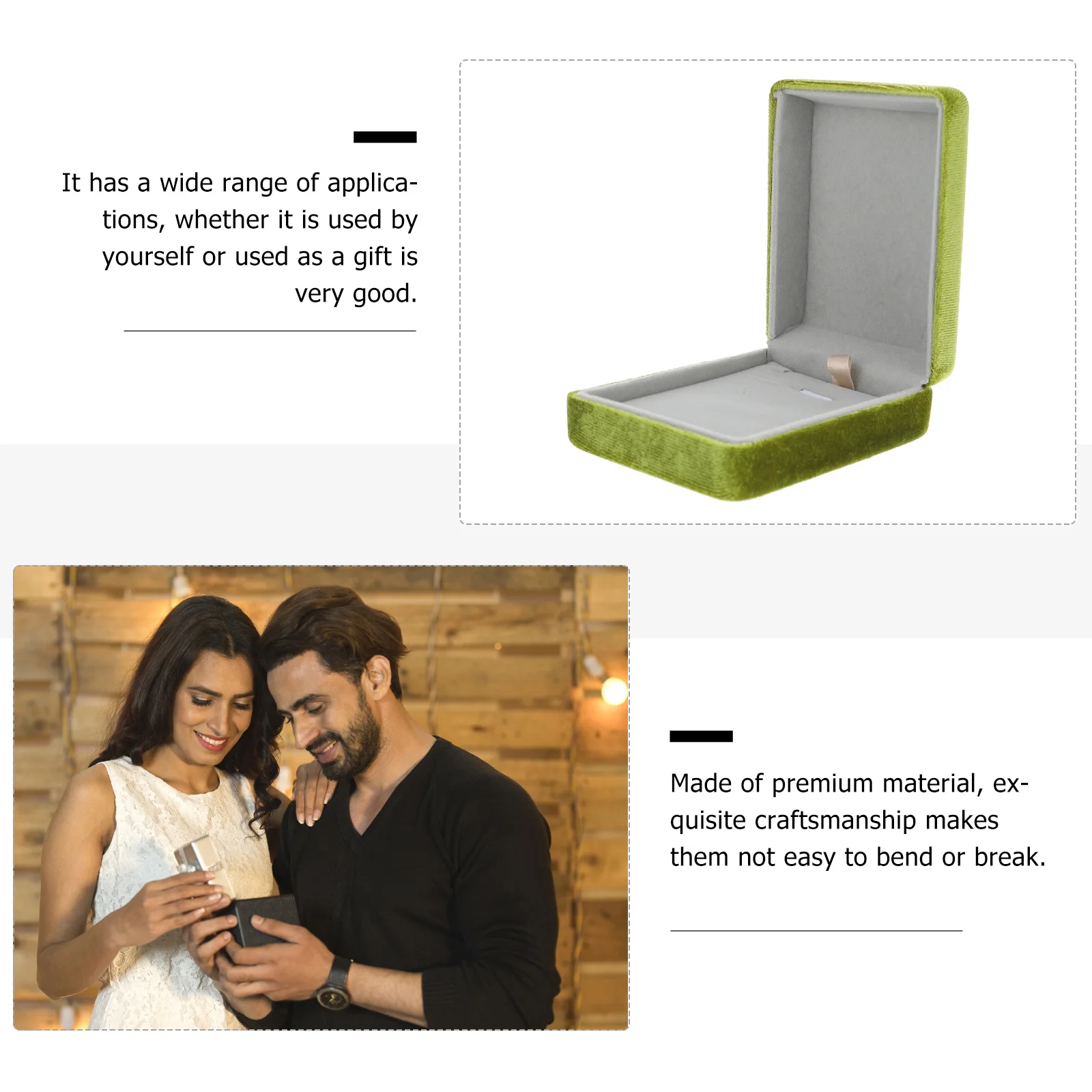 

Практичный держатель для ожерелья, стильный дизайн, шкатулка для драгоценностей, компактный, легкий, подходит, подарок на годовщину свадьбы, выпускной