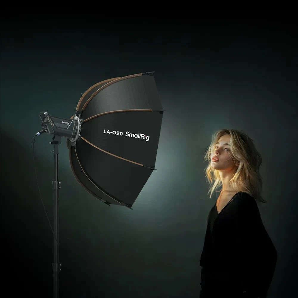 SmallRig 4633 LA-O90 Octagonal Bowens Mouth Softbox Fo SmallRig RC 120D/RC 120B/RC 220D/RC 220B/RC 350D/RC 350B/RC 450D/RC 450B