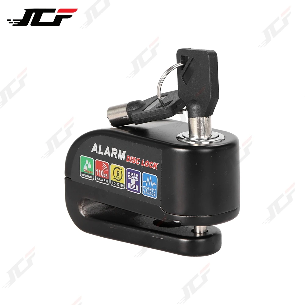 AliExpress DUOBEISI Motorcycle Alarm Lock Wheel Disc Brake Motorbike Scooter Bicycle Waterproof Anti-theft Aluminum Alloy Security Brake lock