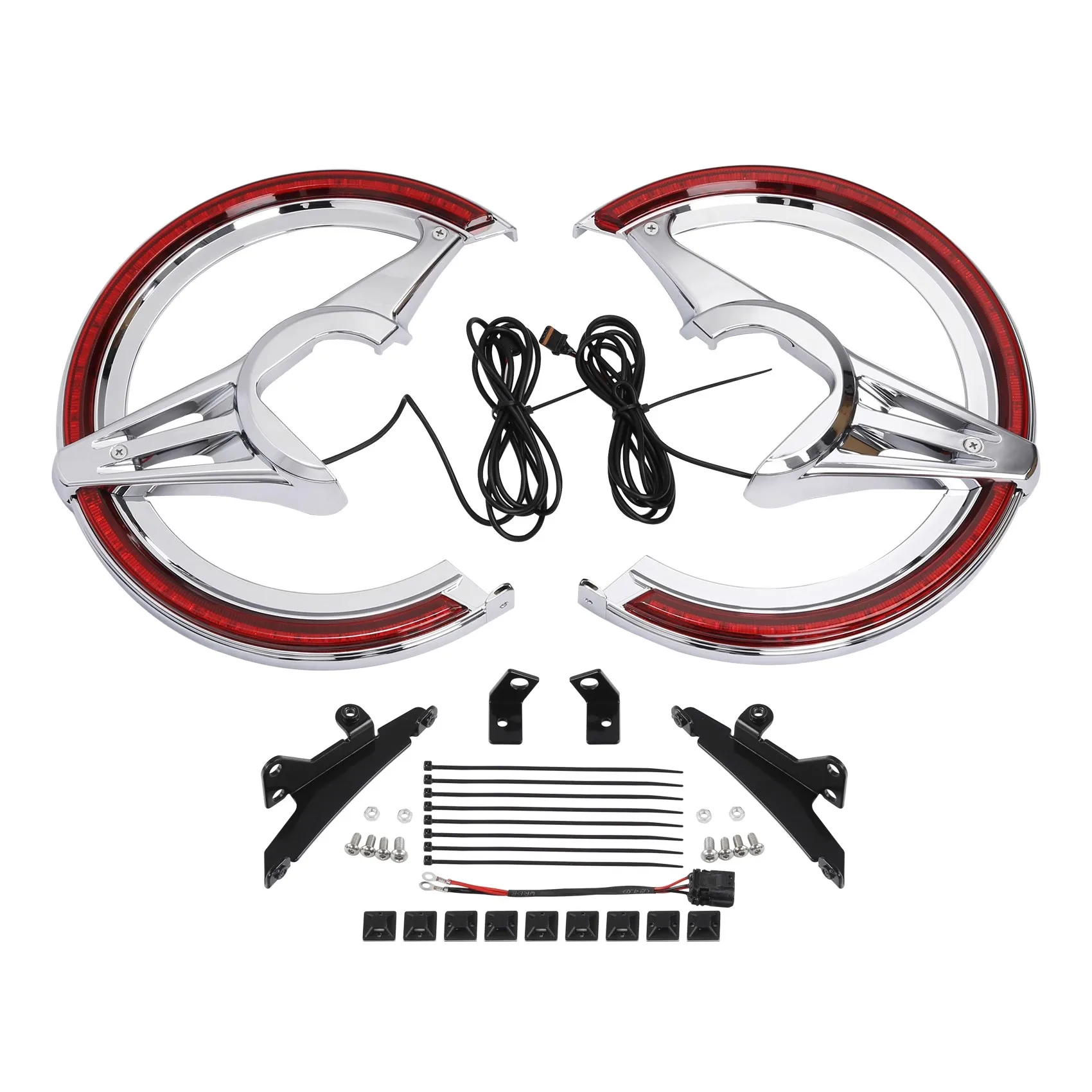 Motorcycle Wheel Decoration Signal Ring Light For Honda Gold Wing GL1800 F6B 18-24 Model Specific Accessory