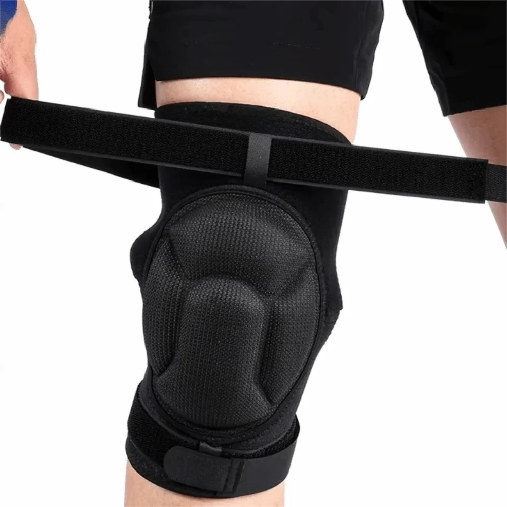1pc Anti Slip Sports Knee Pads Thickened Collision Avoidance Anti-Slip Knee Pads Thick EVA Foam Collision Knee Pads Running