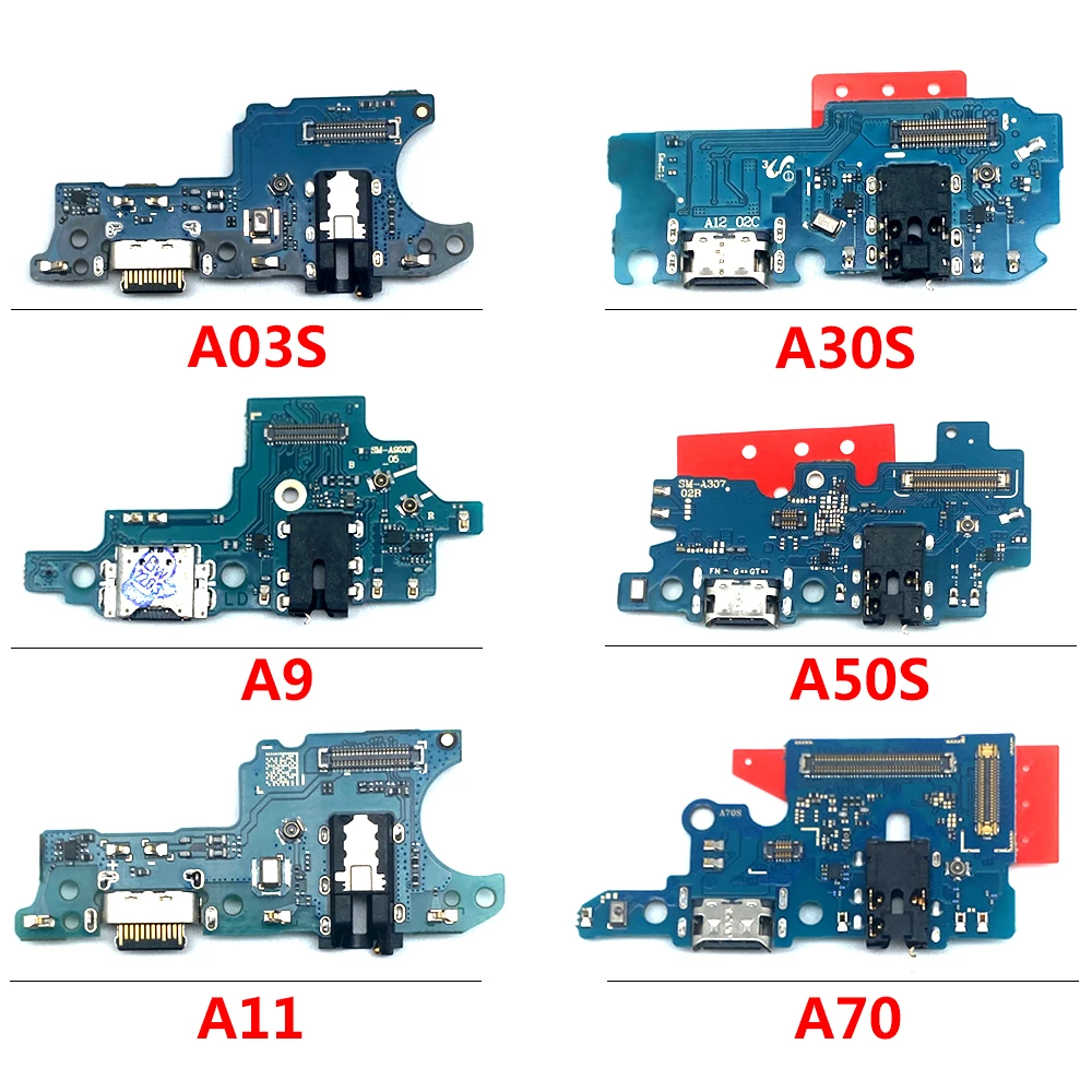 New USB Charging Port Board Flex Connector Parts For Samsung A72 A02S A03S A12 A02 A12 A30S A50S A01 Core A10S A20S A7 2018