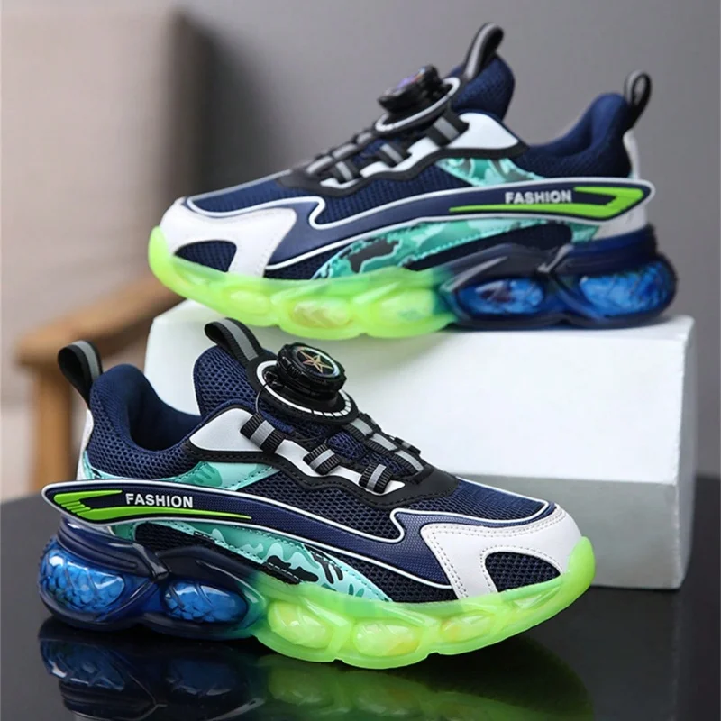 Boys' and girls' sports shoes with good breathability for summer runningLJ-089