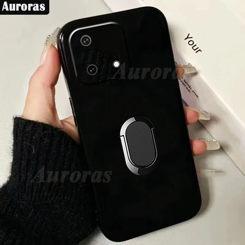 

Auroras For Cubot A1 Case With Magnetic Holder Matte Silicone Soft Shell For Cubot A1 TPU Cover Fundas