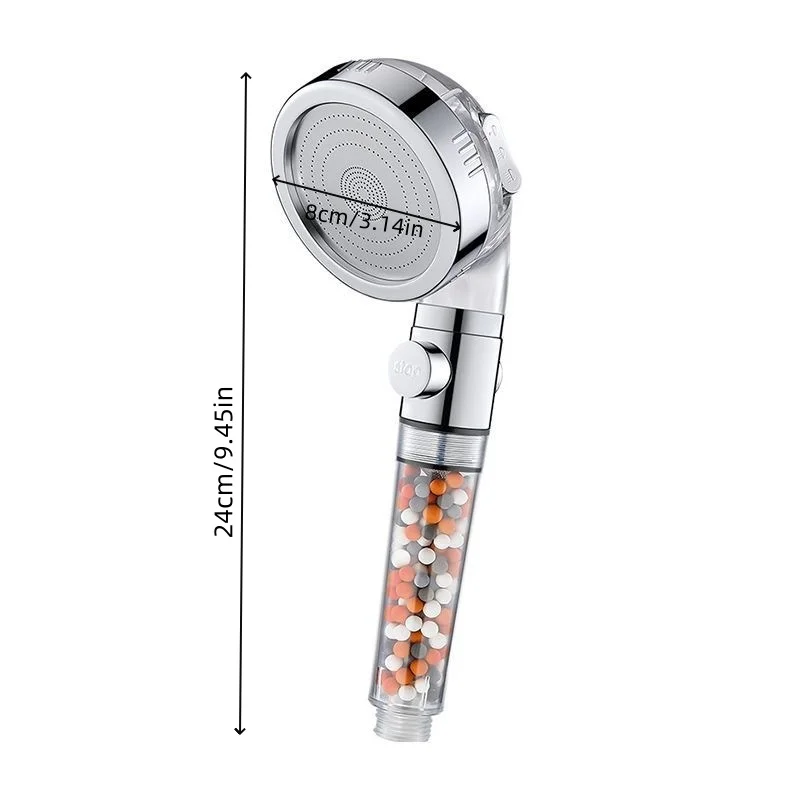 2pcs/Shower Head, Shower Booster, Handheld Water Heater, Bath Heater, Bathing, Skin Care Shower Head