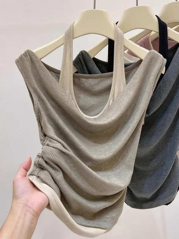 ブランド アメリカン レトロ ter Ne Dr レディース スパイシー スリム フィット トップ 韓国風 スレ 通勤用 オルト スベ ガウン ガールズ向け