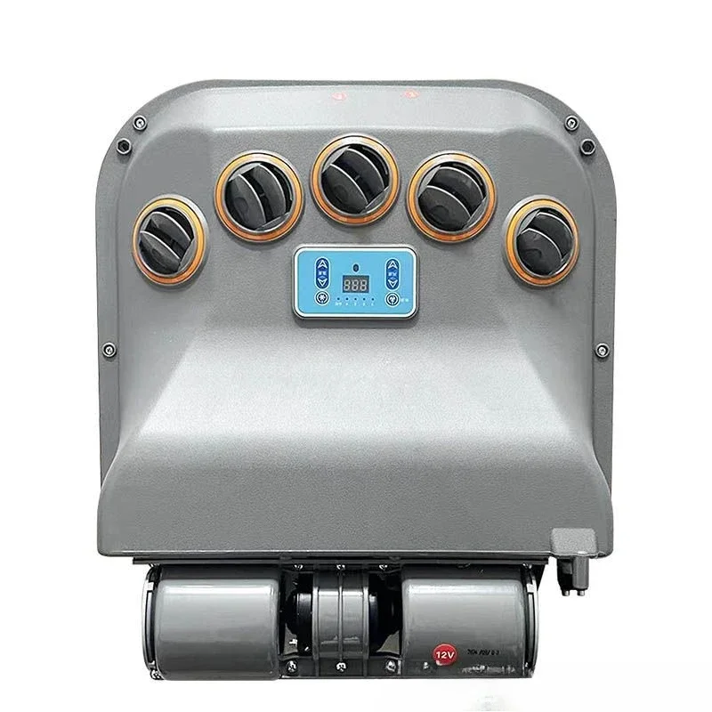 Car overhead air conditioner tube inner ceiling inner machine 12v24v suitable for harvester forklift modification equipment