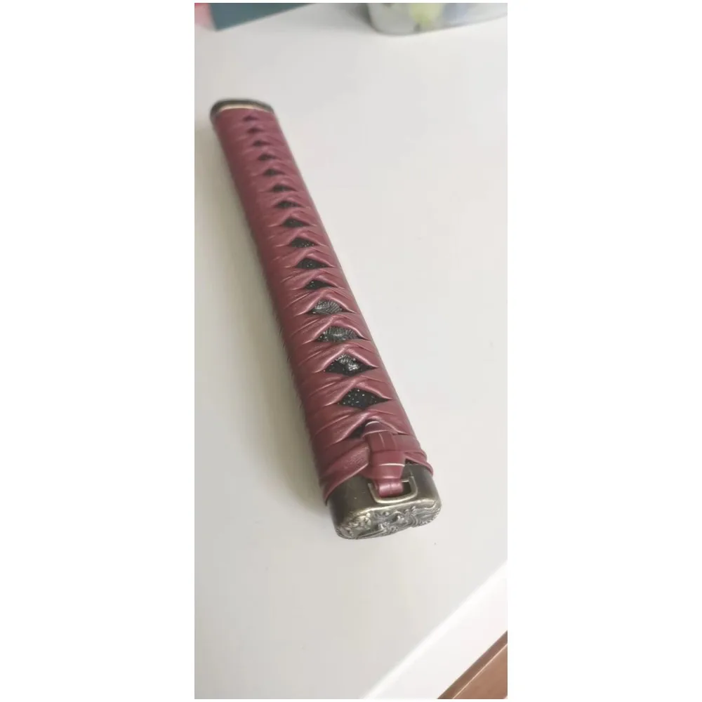15/20/26/30/35/40cm Long Sword Handle Japanese Tsuka Wrapped Over Sword Accessories for Japanese Samurai Sword Wakizashi