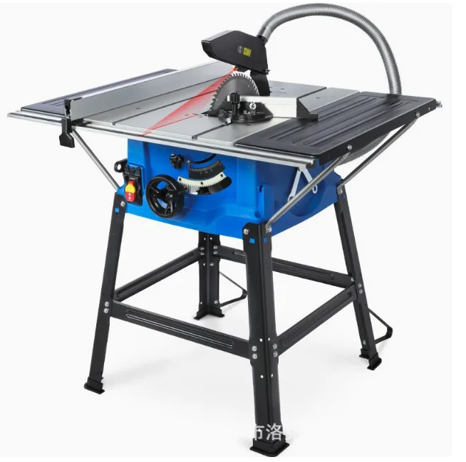 10 Inch Woodworking Table Saw, High-Power Cutting Machine, DIY Desktop, Capable of Oblique Cutting, Sawable Wood Saw, Aluminum S