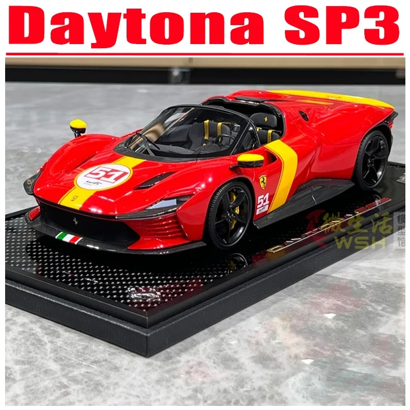 BBR 1/18 Daytona SP3 résine jouet véhicule à moteur moulé sous pression en métal modèle cadeaux