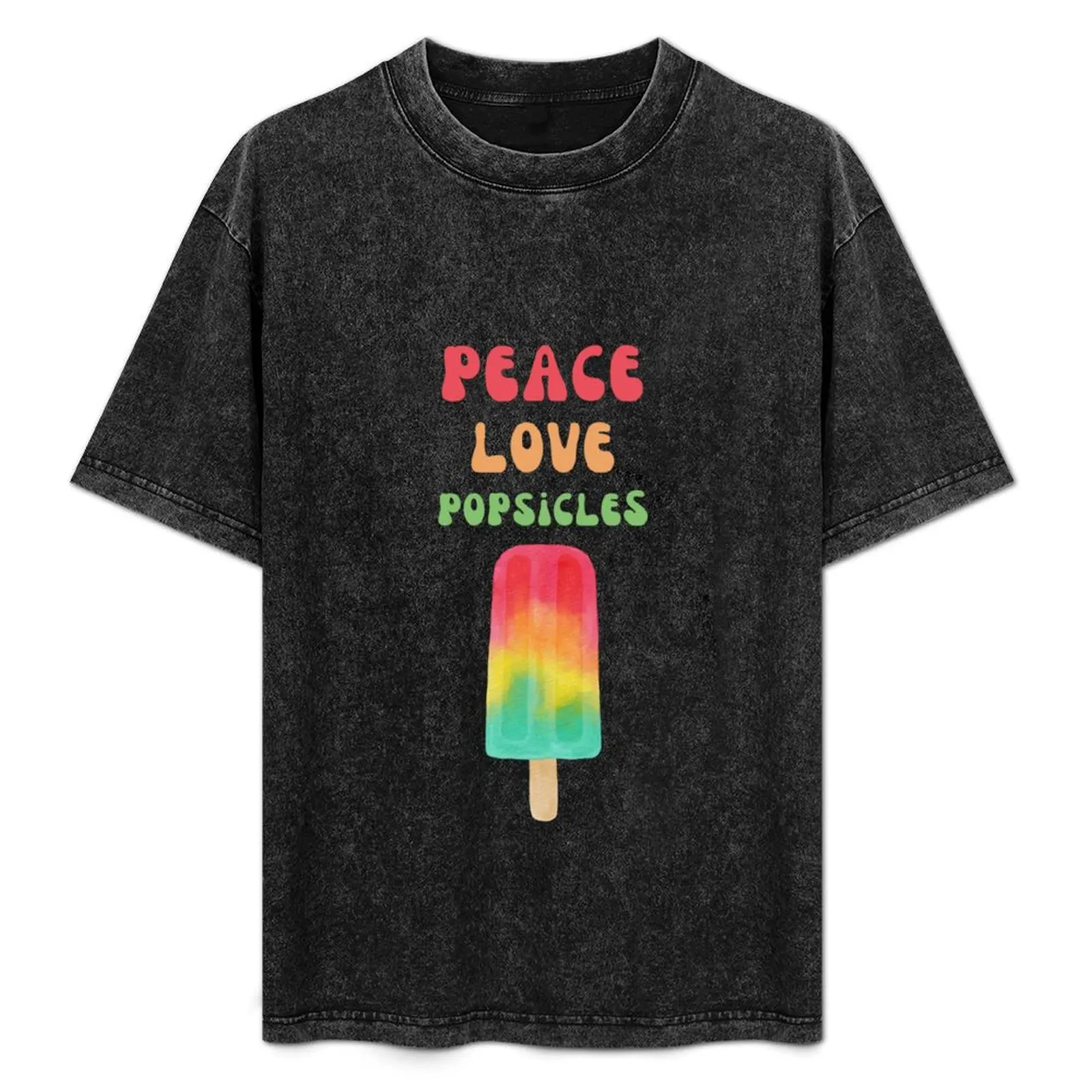 

Peace Love Popsicles T-Shirt Holiday Outdoor T-Shirt