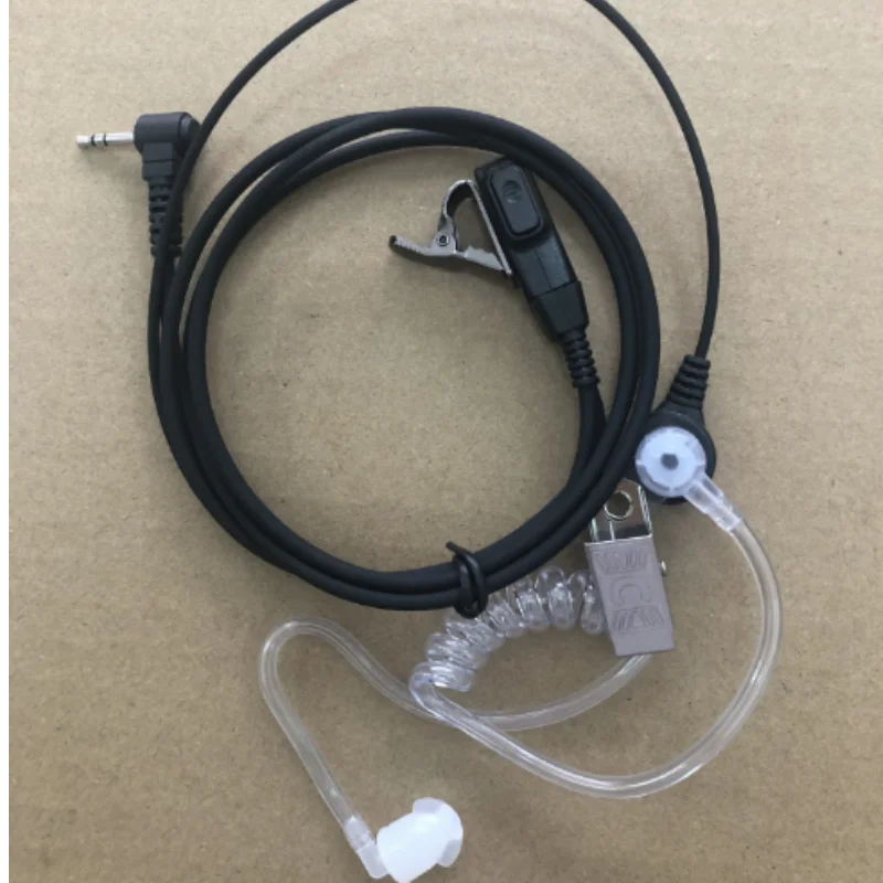 Auriculares De Seguridad Con Forma De C Y Clip Para Radio Baofeng (Sin Micrófono)