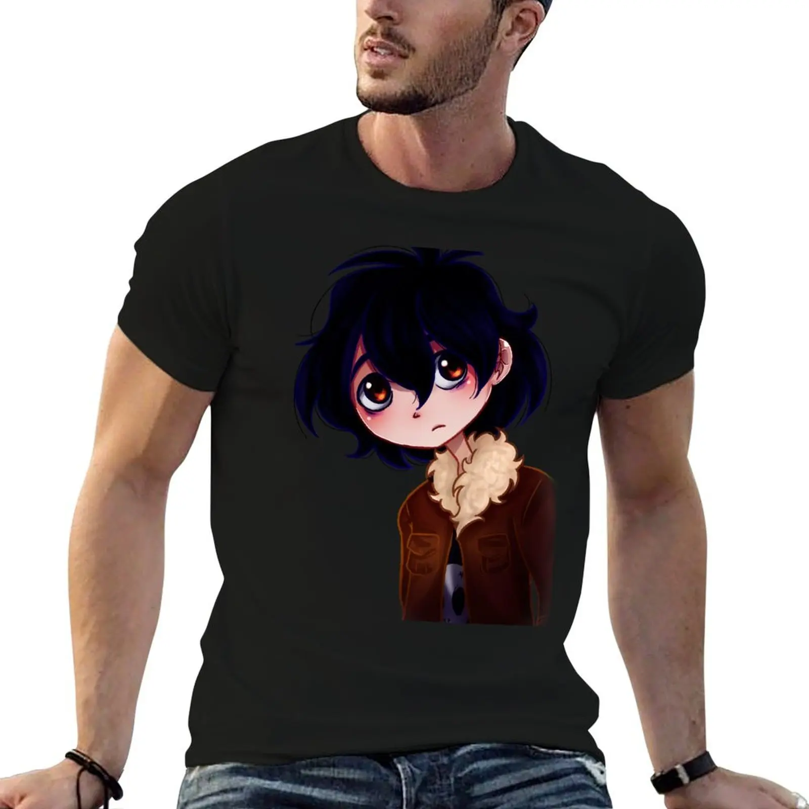 Nico di Angelo T-Shirt Big and Tall Short Sleeve Tee
