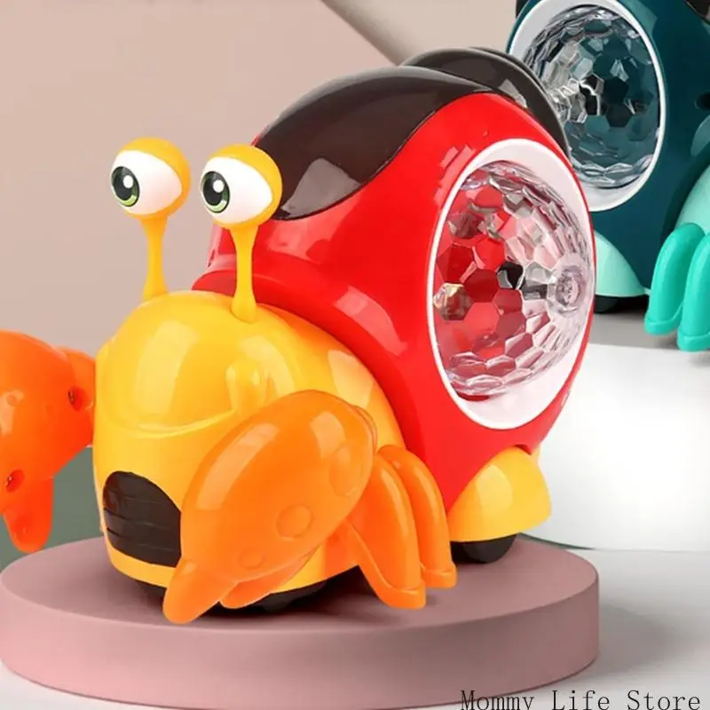 

Musical Light Up Electric Robot Toy For Kids Indoor Entertainment Obstacle Avoidance Dancing Animal for Toddler Fun