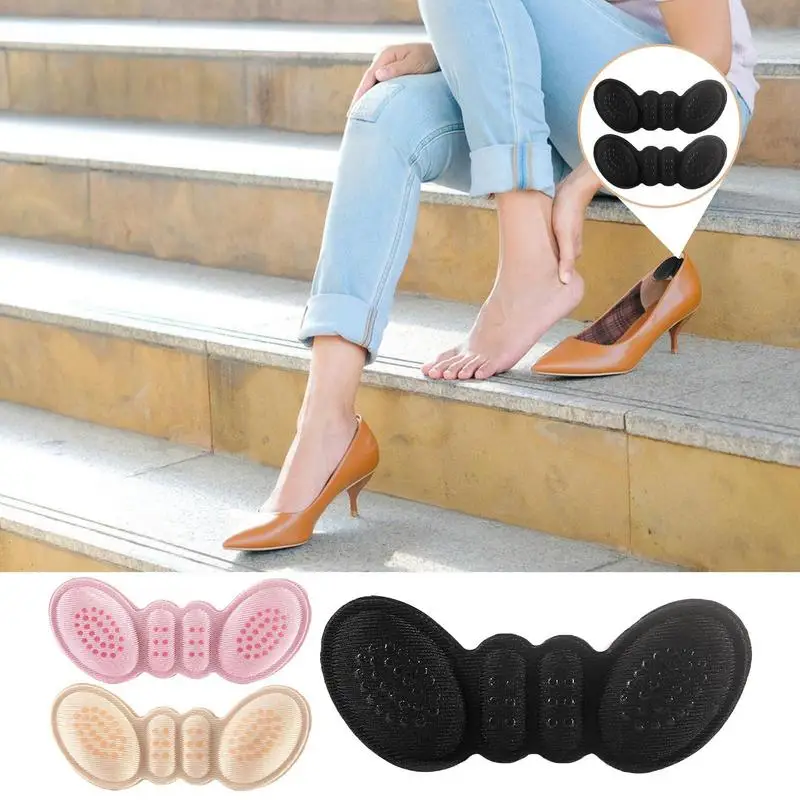 

Shoe Heel Inserts 2pcs Sponge Shoe Back Heel Cushions Heel Inserts Comfortable Heel Liner Heel Grips Reusable Shoe Heel