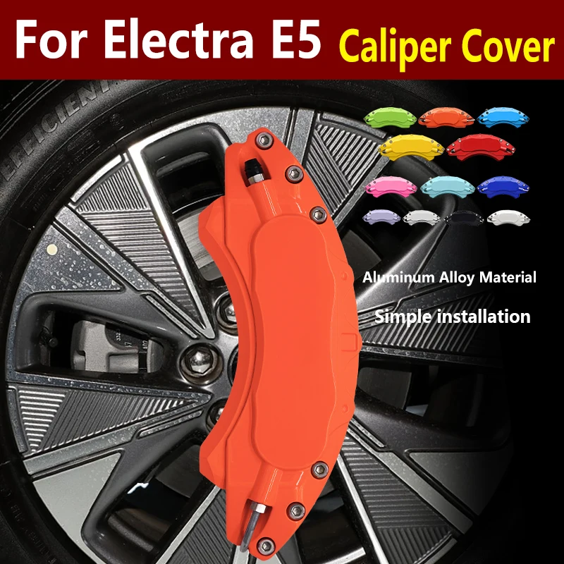 

For Buick Electra E5 Car Brake Caliper Cover 3D Aluminum Alloy Kit Front Rear Wheel Decoration Fit Pro 2023 2024 2025