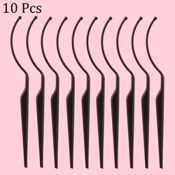 2pcs False Eyelash Extension Style Display Board Grafting Eyelash Try on Effect Exhibit Auxiliary Fake Lashes Holder Tool