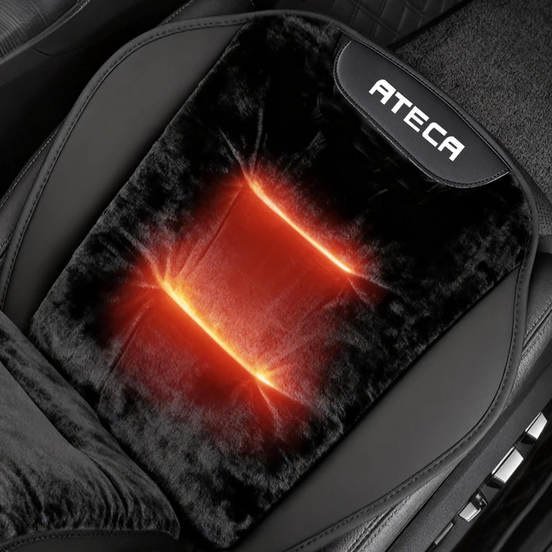 

2025 Car Seat Cushion For Seat Ateca 2017-2024 2020 2019 Flannel Winter Warm Rear Seat Cushion Protective Seat Cover