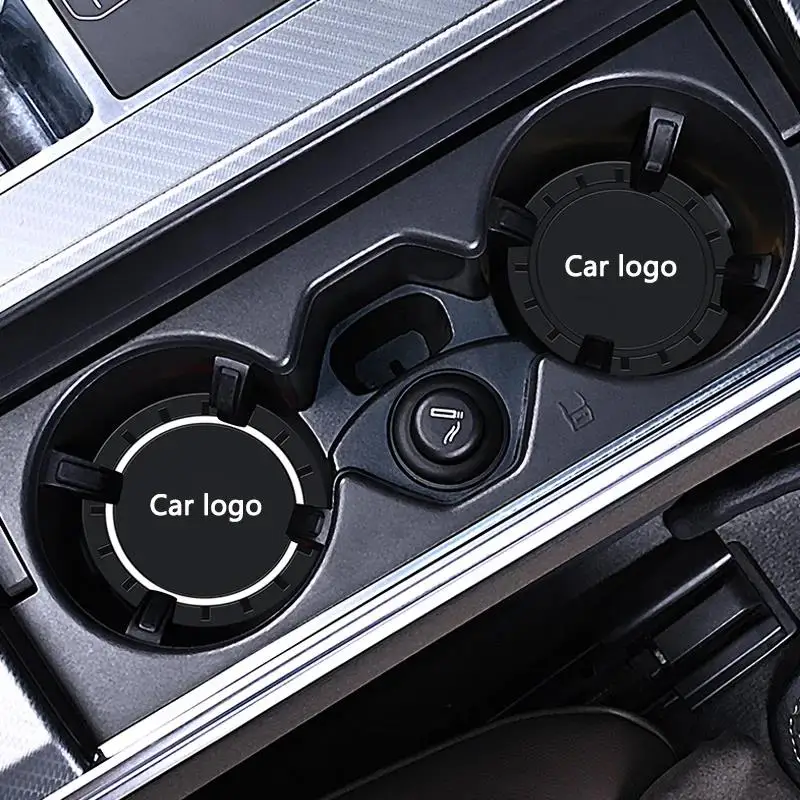 لشيري Omoda 5 C5 S5/GT FX 2022 2023 2024 2 قطعة بولي كلوريد الفينيل سيليكون قاعدة أكواب السيارة كوب ماء فتحة حصيرة المضادة للانزلاق وسادة كوستر اكسسوارات