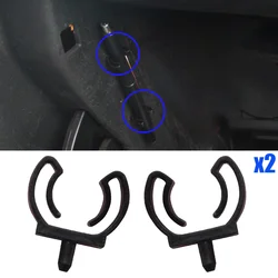 2x For Hyundai Creta 1G 2G 2016 2017 2018 2019 - 2024 Car Glove Box Organizer Lock Pencil Tray Clips Fixed Rivet New Black
